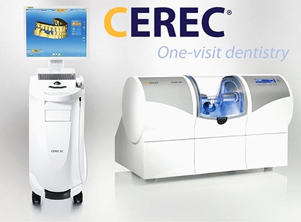 The CEREC dental restoration milling unit and chairside computer system