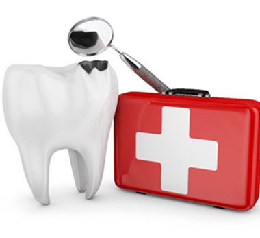 illustration of dental emergency in Springfield