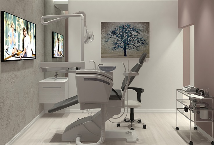 Dental exam room