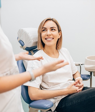 a patient during their consultation